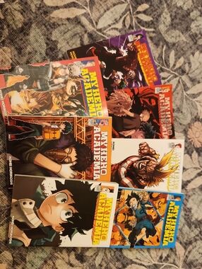 My Hero Academia Manga Bundle Volumes 9-15